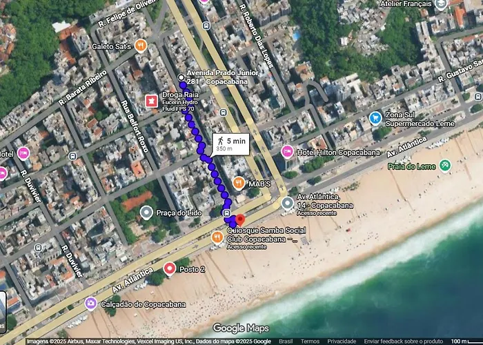 Lev Apartments - Apto Copacabana Posto 2 - 300M Da Praia Rio de Janeiro